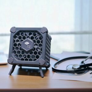 Máy-làm-sạch-không-khí-Bionic-Cube-Xanh-Navy-tại-phòng-khám