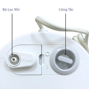 Bộ lọc khí và công tắc máy xông khí dung Omron NE C101