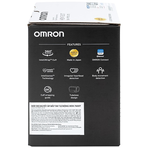 Hộp mặt phải máy đo huyết áp Omron HEM 7600T