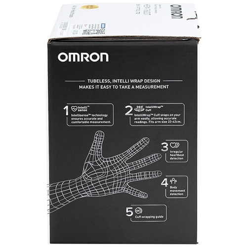 Hộp mặt trái máy đo huyết áp Omron HEM 7600T