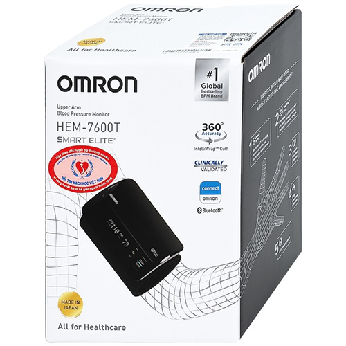 Hộp máy đo huyết áp Omron HEM 7600T