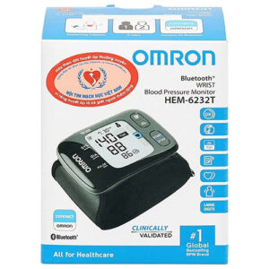 Hộp mặt trước máy đo huyết áp Omron HEM 6232T