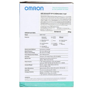Mặt hông hộp máy Đo Huyết Áp Omron HEM 7156T