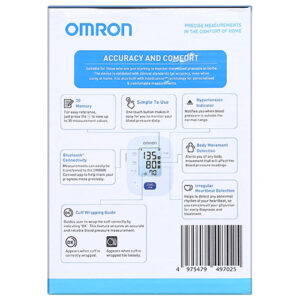 Mặt phải của Máy Đo Huyết Áp Omron HEM-7143T1