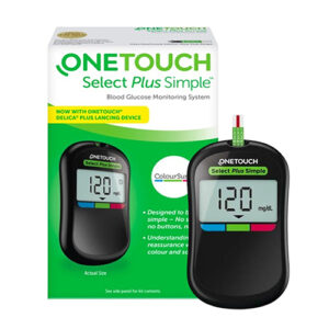 Hộp và Máy đo đường huyết OneTouch Select Plus Simple