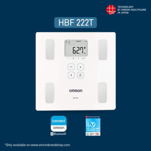 Chính hãng Máy đo lượng mỡ cơ thể Omron HBF 222T
