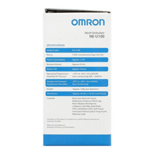 Hộp mặt trái máy xông khí dung Omron NE U100