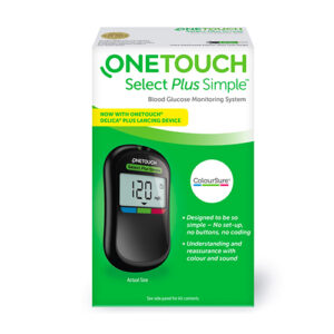 Hộp Máy đo đường huyết OneTouch Select Plus Simple
