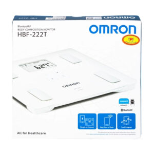 Hộp mặt trước Máy đo lượng mỡ cơ thể Omron HBF 222T