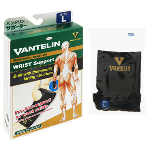 Hộp và sản phẩm Đai bảo vệ cổ tay Kowa Vantelin Wrist Support size M