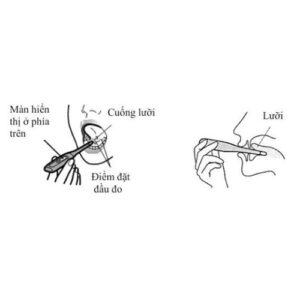 Hướng dẫn sử dụng đo miệng của nhiệt kế điện tử Omron MC 246
