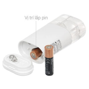Vị trí lắp pin của máy xông khí dung Omron NE U100